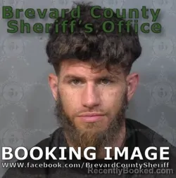 Mugshot of Nicholas A Pennella booked in Brevard County, Florida on April 22, 2026