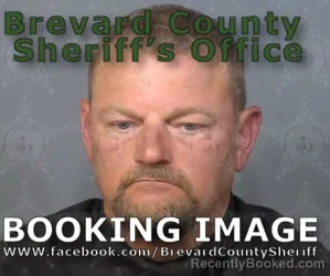 Mugshot of JONATHAN EDWARD DAVIS booked in Brevard County, Florida on April 22, 2026