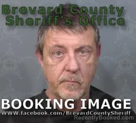 Mugshot of DAVID LINDSEY PHILLIPS booked in Brevard County, Florida on April 22, 2026