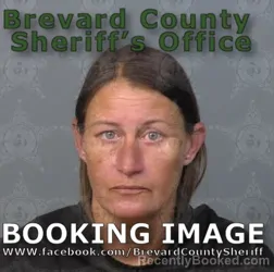 Mugshot of JENNIFER LYNN BRANT booked in Brevard County, Florida on April 23, 2026