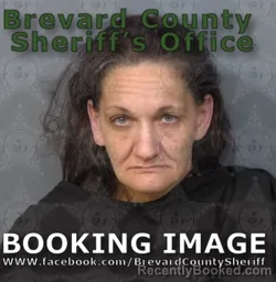 Mugshot of JESSICA RENEE BELLOWS booked in Brevard County, Florida on April 23, 2026