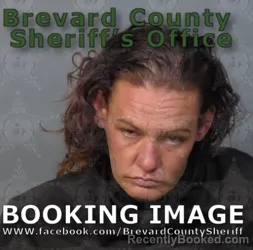 Mugshot of ASHLEY IRENE ARRINGTON booked in Brevard County, Florida on April 23, 2026