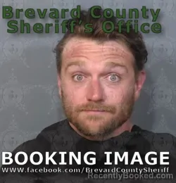 Mugshot of NICOLAS STORM FLYNN booked in Brevard County, Florida on April 23, 2026