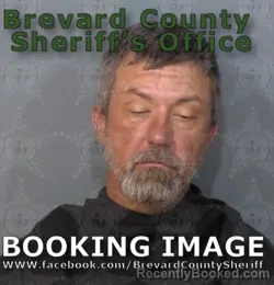 Mugshot of SHAWN LEE JOHNSON booked in Brevard County, Florida on April 23, 2026