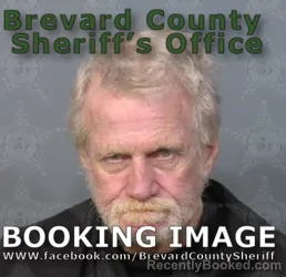 Mugshot of ROBERT JAY SUMMERALL booked in Brevard County, Florida on April 23, 2026