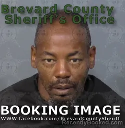 Mugshot of TRACY LAMAR WILLIAMS booked in Brevard County, Florida on April 23, 2026