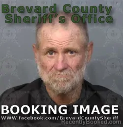Mugshot of CHARLIE WAYNE BOONE booked in Brevard County, Florida on April 23, 2026