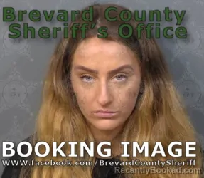 Mugshot of Ashley M Neapolitano booked in Brevard County, Florida on April 23, 2026