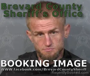 Mugshot of SCOTT THOMAS JAMES CONROY booked in Brevard County, Florida on April 23, 2026