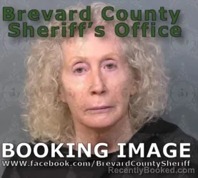 Mugshot of SUSAN F DAYKIN booked in Brevard County, Florida on April 23, 2026