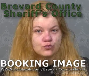 Mugshot of REBECCA LORRAINE LAFLAMME booked in Brevard County, Florida on April 23, 2026