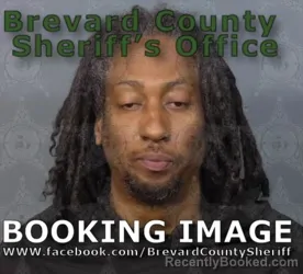 Mugshot of GEORGE WASHINGTON CRAWFORD booked in Brevard County, Florida on April 24, 2026