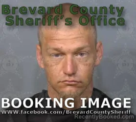 Mugshot of THOMAS JOHN KUVEKE booked in Brevard County, Florida on April 24, 2026