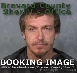 Mugshot of Max Evan Colgate booked in Brevard County, Florida on April 24, 2026