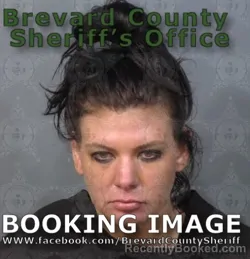 Mugshot of STEPHANIE RACHELLE WHITT booked in Brevard County, Florida on April 24, 2026