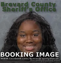 Mugshot of ALISHA NICOLE PEEPLES booked in Brevard County, Florida on April 25, 2026