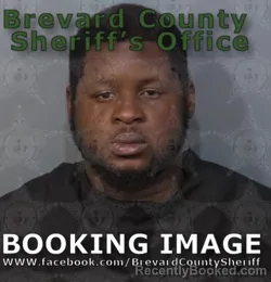 Mugshot of ERIC XAVIER HOWARD booked in Brevard County, Florida on April 25, 2026