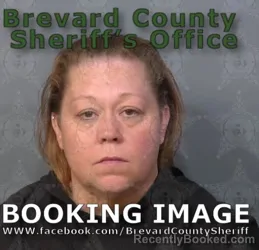 Mugshot of MICHELLE ANN WHITE booked in Brevard County, Florida on April 25, 2026