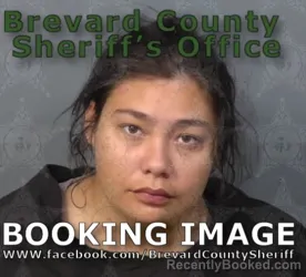 Mugshot of JORDAN ELISE CULP booked in Brevard County, Florida on April 25, 2026