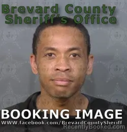 Mugshot of Larry Donell Goodman booked in Brevard County, Florida on April 25, 2026