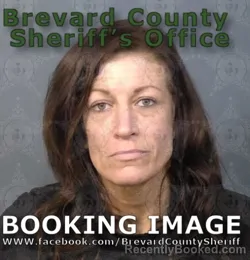 Mugshot of KATHRINE ZURKUHLEN GOOGINS booked in Brevard County, Florida on April 25, 2026