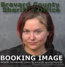 Mugshot of MEGAN RUTH JONES booked in Brevard County, Florida on April 25, 2026