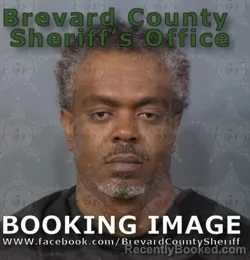 Mugshot of Montrailus Johnson booked in Brevard County, Florida on April 25, 2026