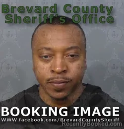 Mugshot of LATRELL MAURICE BUTLER booked in Brevard County, Florida on April 25, 2026