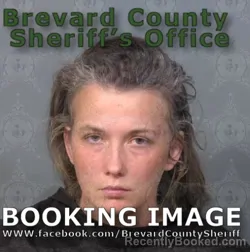 Mugshot of MICHELLE ALEXA LACORTE booked in Brevard County, Florida on April 25, 2026