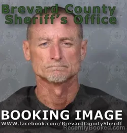 Mugshot of PAUL WESLEY BERRY booked in Brevard County, Florida on April 25, 2026
