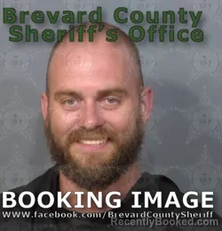 Mugshot of JESSE ALLAN BURCHAM booked in Brevard County, Florida on April 25, 2026