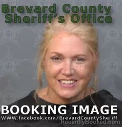 Mugshot of STEPHANIE BARNES LEE booked in Brevard County, Florida on April 26, 2026