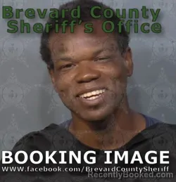 Mugshot of Marcus Dontreal Johnson booked in Brevard County, Florida on April 26, 2026