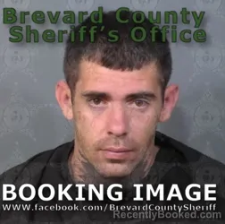 Mugshot of Joshua Joseph Gordon booked in Brevard County, Florida on April 26, 2026