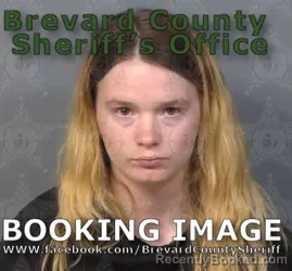 Mugshot of Savannah Spring Taylor booked in Brevard County, Florida on April 26, 2026