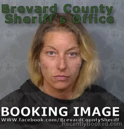 Mugshot of JAMIE MARIE REED booked in Brevard County, Florida on April 26, 2026