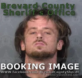Mugshot of Dillon JAMES RAY Davis booked in Brevard County, Florida on April 26, 2026