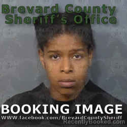 Mugshot of MAKASHA SHUNTIA HALL booked in Brevard County, Florida on April 27, 2026