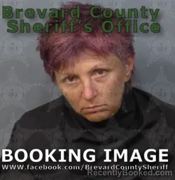 Mugshot of RAMONA LYNN DEMAY booked in Brevard County, Florida on April 27, 2026