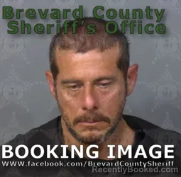 Mugshot of JAVIER Leigh DAVIS booked in Brevard County, Florida on April 27, 2026