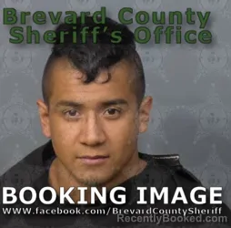 Mugshot of BRAYAN MORQUECHO GONZALEZ booked in Brevard County, Florida on April 27, 2026