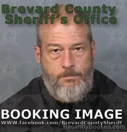 Mugshot of DANIEL FREDERICK PFAFF booked in Brevard County, Florida on April 28, 2026