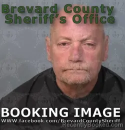 Mugshot of GEORGE GERALD PERUZZI booked in Brevard County, Florida on April 28, 2026