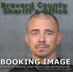 Mugshot of Aaron Robert Hook booked in Brevard County, Florida on April 28, 2026