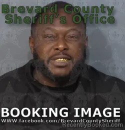 Mugshot of ANTONIO MARQUICE PINDER booked in Brevard County, Florida on April 28, 2026