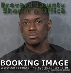 Mugshot of AMIR R BOBB booked in Brevard County, Florida on April 28, 2026