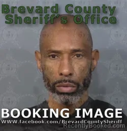 Mugshot of Jason Merrick Edmonson booked in Brevard County, Florida on April 28, 2026