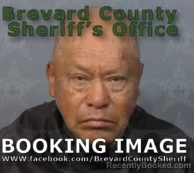 Mugshot of JUAN JOSE CHAVAC booked in Brevard County, Florida on April 28, 2026