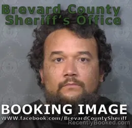 Mugshot of Kevin Joel Morales Santiago booked in Brevard County, Florida on April 28, 2026
