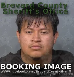 Mugshot of BRANDO ELI OROZCO booked in Brevard County, Florida on April 29, 2026